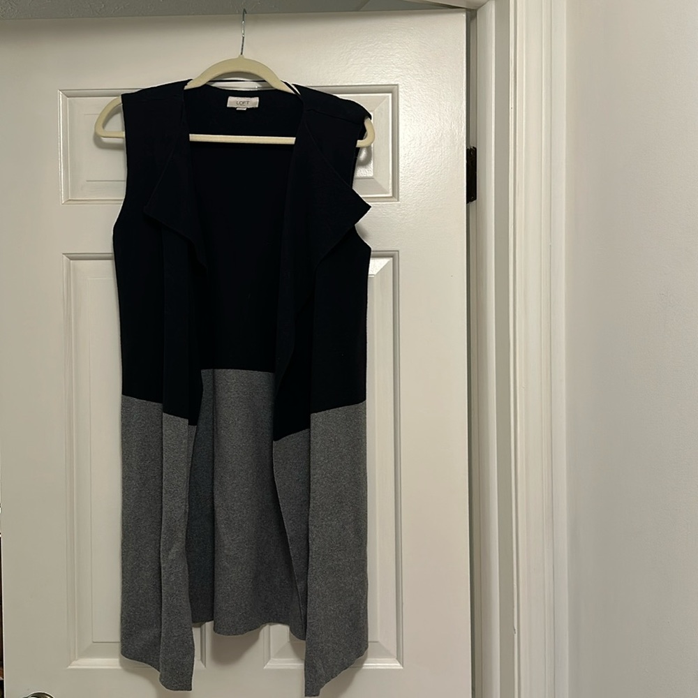 Long sweater vest